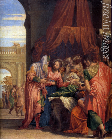 Veronese Paolo - Die Auferweckung der Tochter des Jairus