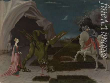 Uccello Paolo - Saint George and the Dragon