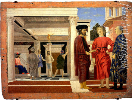 Piero della Francesca - The Flagellation of Christ