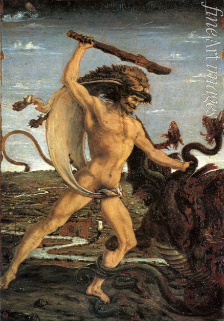 Pollaiuolo Antonio - Herkules und Hydra