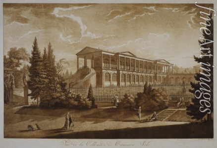 Mayr Johann Christoph von - View of the Cameron Gallery at Tsarskoye Selo