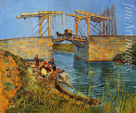 Gogh Vincent van - Brücke bei Arles (Pont de Langlois)