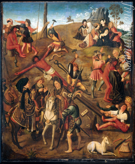 Cornelisz van Oostsanen Jacob - Die Kreuzigung Christi