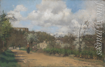 Pissarro Camille - Ansicht von Louveciennes