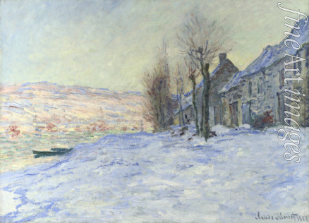 Monet Claude - Lavacourt under Snow