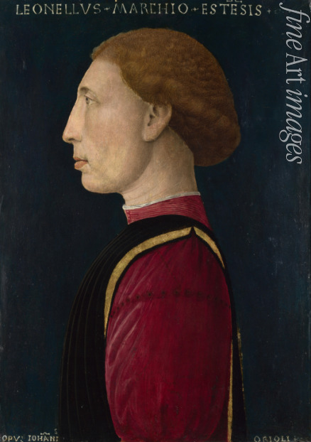 Oriolo Giovanni da - Leonello d'Este, Marquis of Ferrara