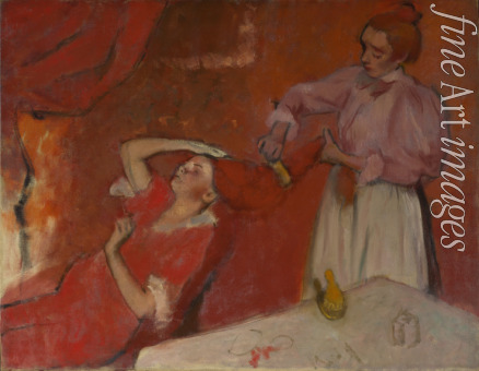 Degas Edgar - Beim Haarkämmen (La Coiffure)