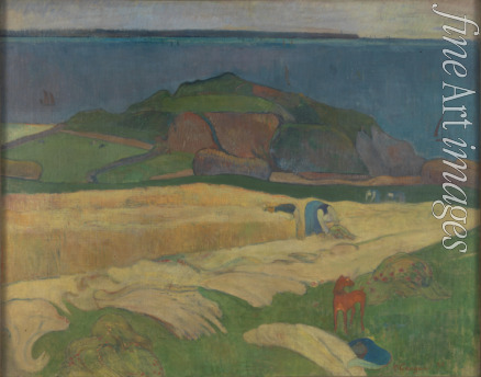 Gauguin Paul Eugéne Henri - Harvest (Le Pouldu)