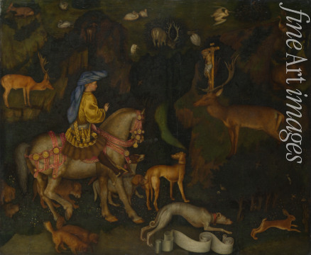 Pisanello Antonio - Die Vision des heiligen Eustachius