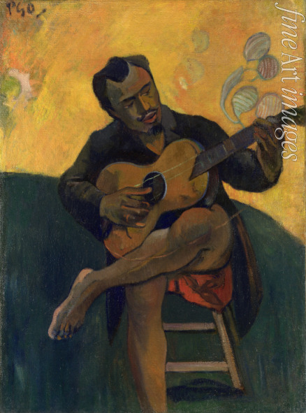 Gauguin Paul Eugéne Henri - Gitarrenspieler