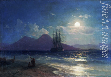 Aivazovsky Ivan Konstantinovich - Sea View At Night