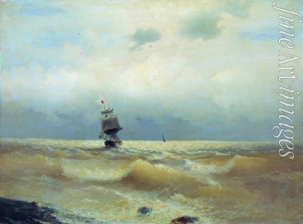 Aivazovsky Ivan Konstantinovich - Ship off the coast