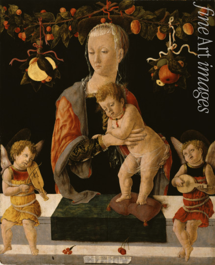 Schiavone Giorgio - Madonna mit Kind und musizierenden Engeln