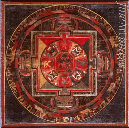 Tibetan culture - Mandala of Chakrasamvara and Vajravarahi