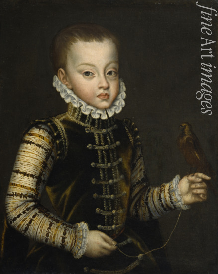 Sánchez Coello Alonso - Portrait of Infante Ferdinand of Spain (1571-1577)