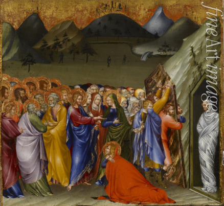 Giovanni di Paolo - The Resurrection of Lazarus