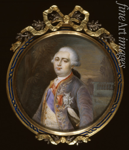 Sicard Louis Marie - Portrait of the King Louis XVI (1754-1793)