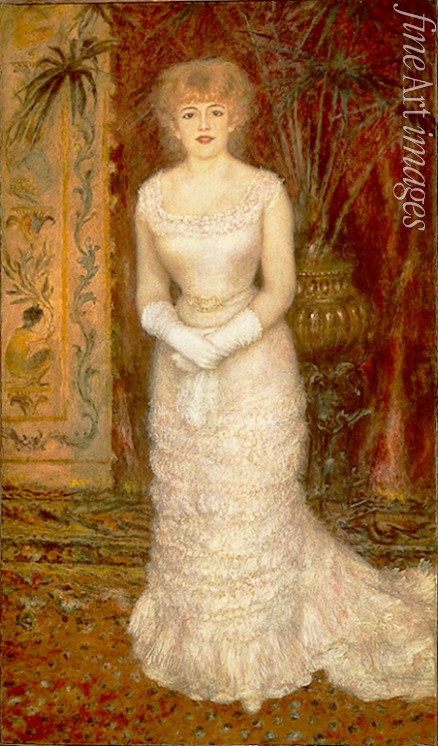 Renoir Pierre Auguste - Portrait of the Actress Jeanne Samary