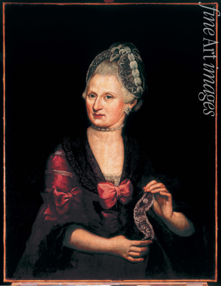Hagenauer-Barducci Maria Rosa - Portrait of  Anna Maria Mozart (Walburga Pertl), W. A. Mozart's Mother