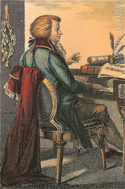 Sasso Giovanni Antonio - Mozart, Composing