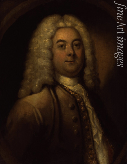 Unbekannter Künstler - Georg Friedrich Händel (1685-1759)