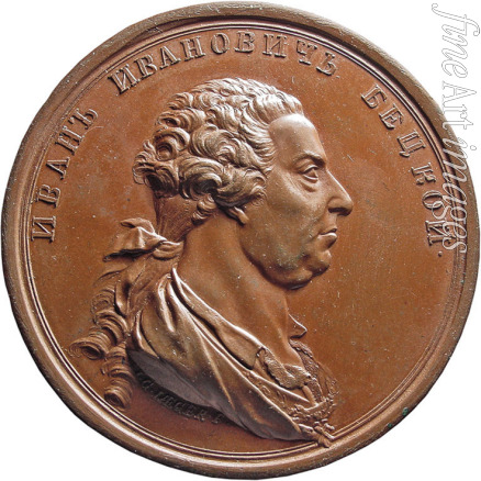 Jaeger Johann Caspar - Medal Ivan Ivanovich Betskoi