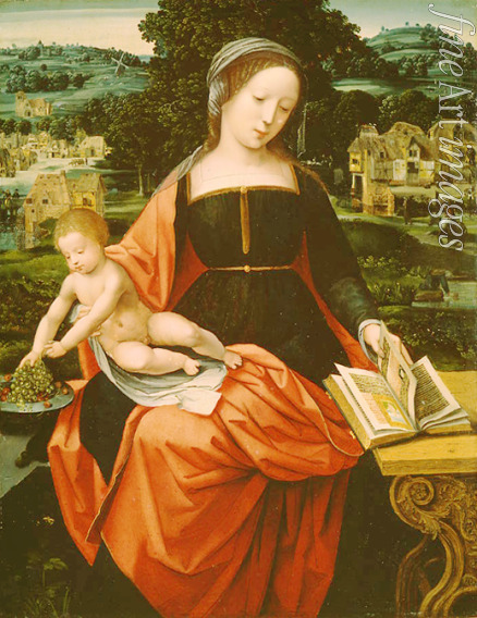 Master of the Female Half-Lengths - Virgin and Child