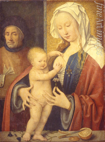 Cleve Joos van - The Holy Family