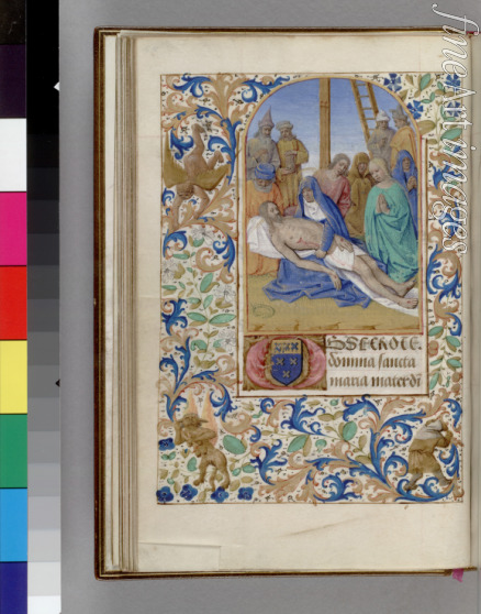 Fouquet Jean (Werkstatt) - Pietà (Das Stundenbuch)