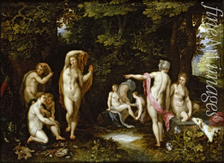 Brueghel Jan der Ältere - Diana und Aktaion