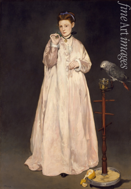 Manet Édouard - Young Lady in 1866