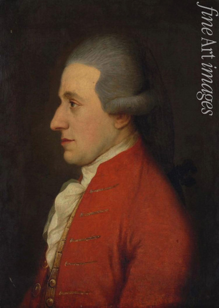 Anonymous - Portrait of the composer Wolfgang Amadeus Mozart (