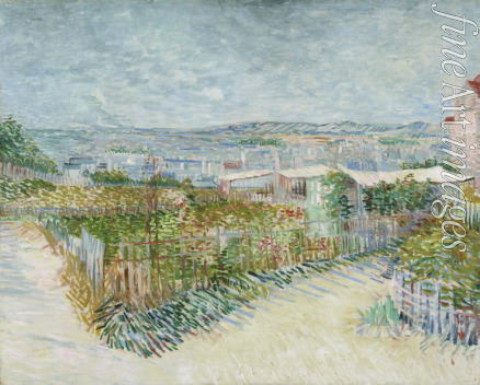 Gogh Vincent van - Montmartre: hinter der Moulin de la Galette