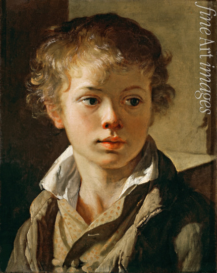 Tropinin Vasili Andreyevich - Portrait of the Artist's Son