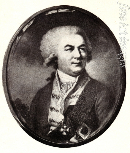 Unbekannter Künstler - Porträt von Peter Graf von Sawadowski (1739–1812)
