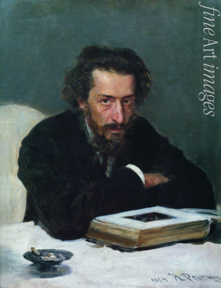 Repin Ilya Yefimovich - Portrait of composer Pavel Ivanovich Blaramberg
