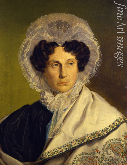 Rethel Alfred - Porträt der Mutter des Künstlers
