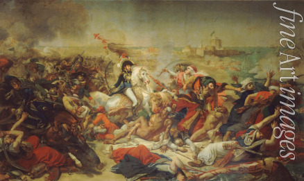 Gros Antoine Jean Baron - Die Schlacht von Abukir am 25. Juli 1799