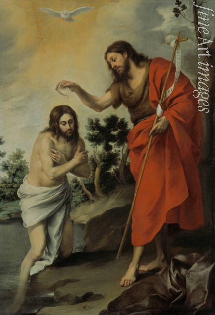 Murillo Bartolomé Estebàn - The Baptism of Christ