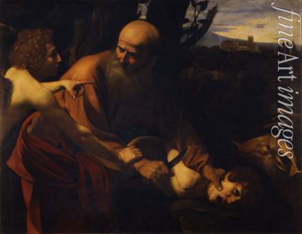 Caravaggio Michelangelo - Abraham opfert Isaak