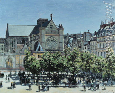 Monet Claude - Saint-Germain l'Auxerrois