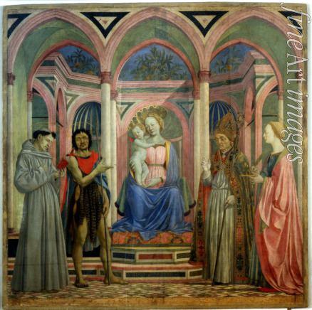 Veneziano Domenico - The Santa Lucia de' Magnoli Altarpiece