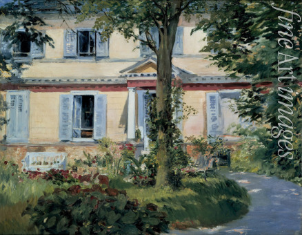 Manet Édouard - Das Haus in Rueil