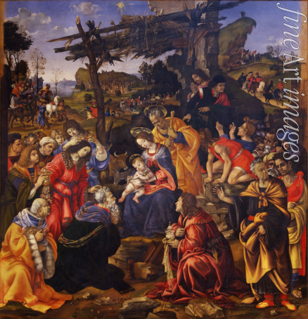 Lippi Filippino - Die Anbetung der Könige