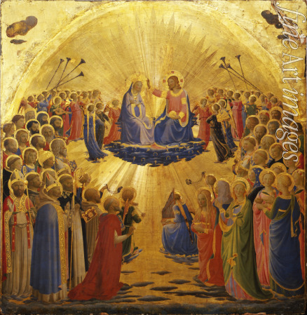 Angelico Fra Giovanni da Fiesole - The Coronation of the Virgin