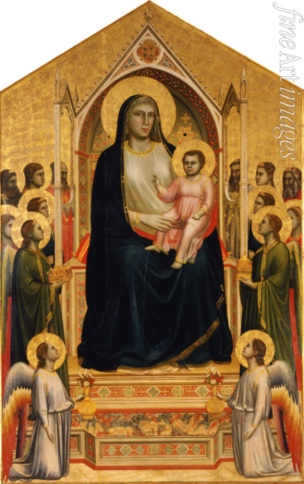 Giotto di Bondone - Die Ognissanti-Madonna