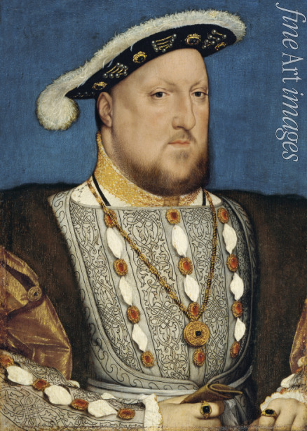 Holbein Hans der Jüngere - Porträt von König Heinrich VIII. von England