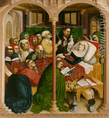 Multscher Hans - The death of Mary. The Wings of the Wurzach Altar