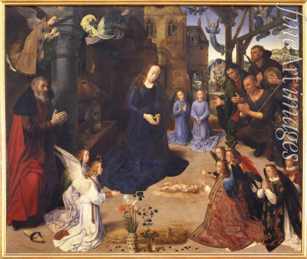 Goes Hugo van der - Die Anbetung des Christuskindes (Das Portinari-Triptychon)