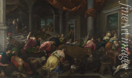 Bassano Jacopo il vecchio - Die Darbringung Christi im Tempel